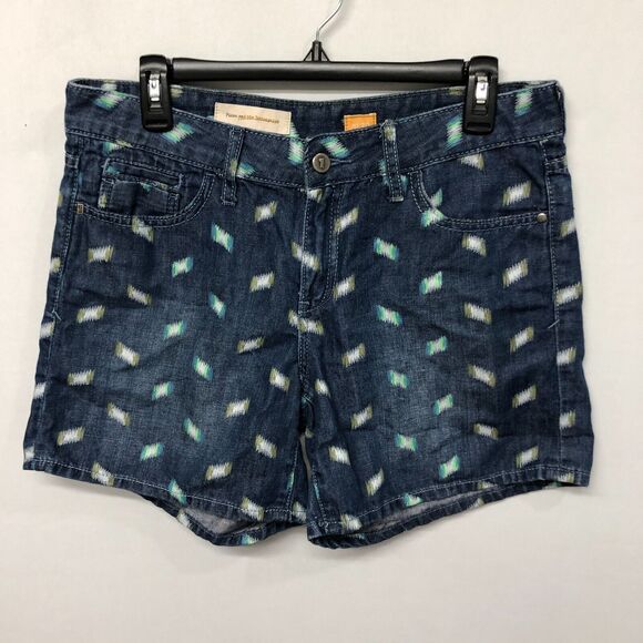 Pilcro & The Letterpress Women Jean Shorts Stet Fit Size 30 Blue Denim B308 -16 - Picture 13 of 16